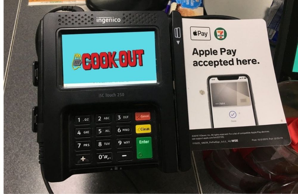Does Cookout Take Apple Pay?