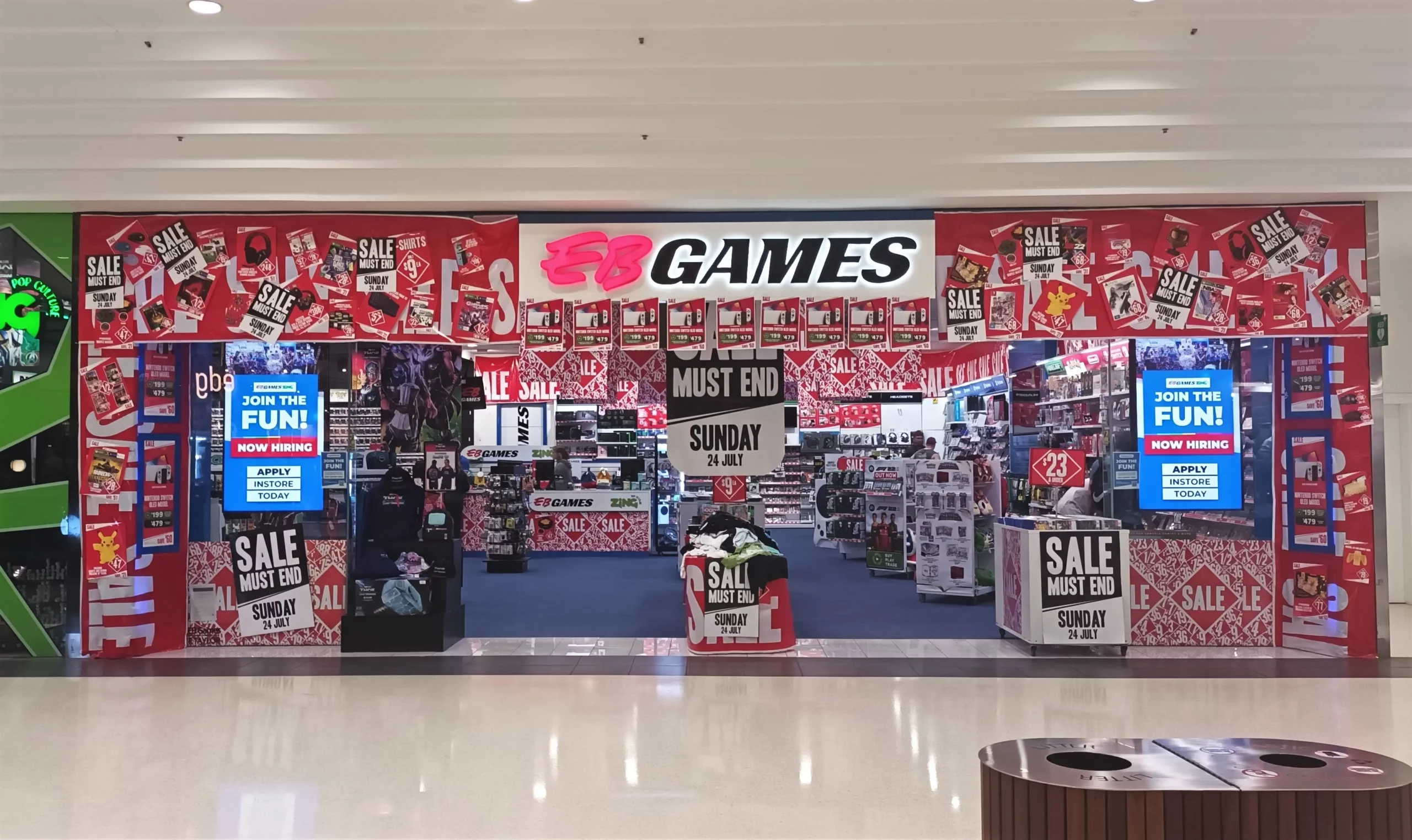 EB Games Hours