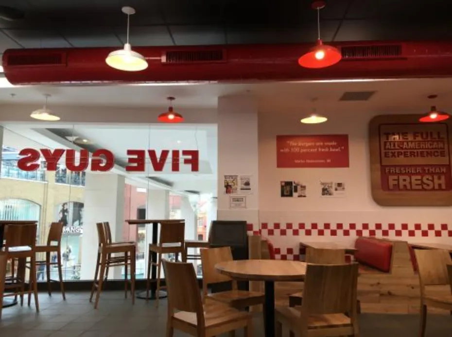 Locating Your Nearest Five Guys