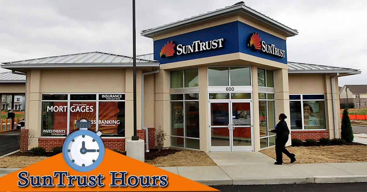 SunTrust Bank Hours